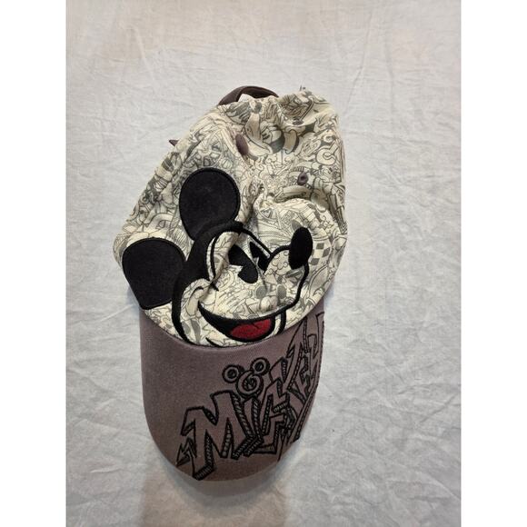Disney Parks Adjustable All Over Print Graffiti Unisex Hat - Picture 2 of 6